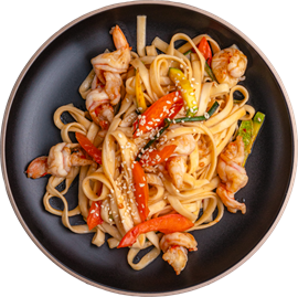 УДОН С КРЕВЕТКАМИ 353